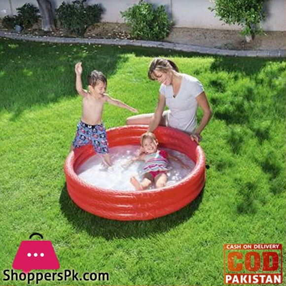 Bestway Inflatable 3-Ring Play Pool 48 x 10 INCH - 51025