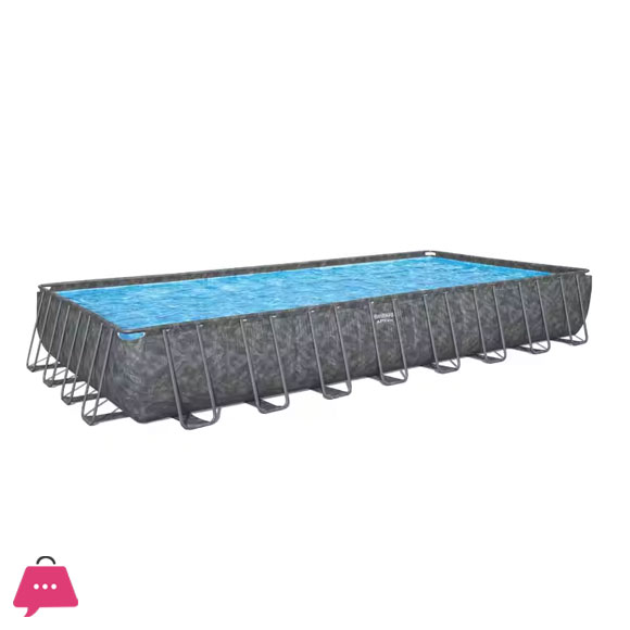 BESTWAY STEEL PRO POOL & SAND FILTER PUMP LADDER & SAND 314 inch X 16 X 52 inch
