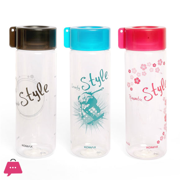 KOMAX BIOKIPS STYLE WATER BOTTLE 550 ML