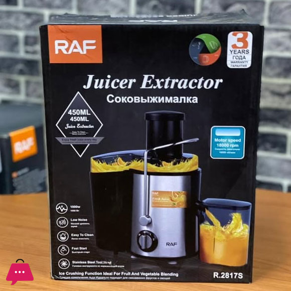 Centrifugal Juicer & Juice Extractor R.2816 – Hard Fruit Juicer 1.5 Liter 350W