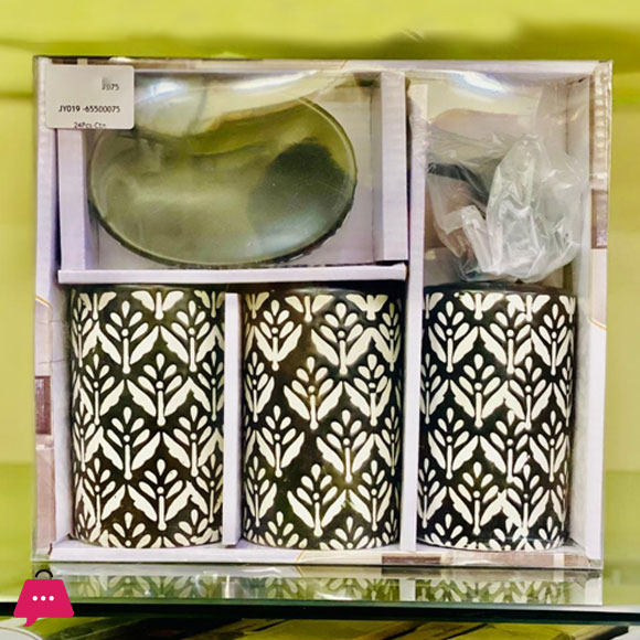 Ceramic 4 Pcs Bathroom Set