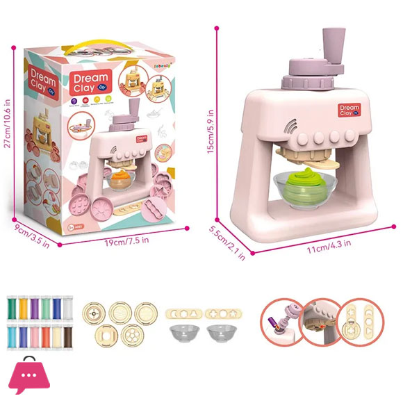 Creative Clay Dough Set Colorful Slime Mud for Kids Modeling and Pasta Making