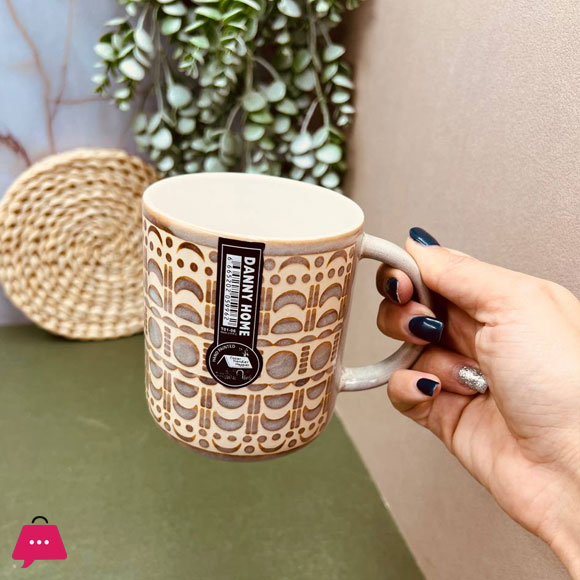 Danny Home 400ml Denim Mug Set of 4