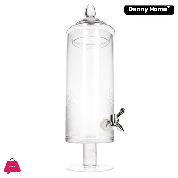 Danny Home 4L Water Juice Dispenser With Tap 49CM
