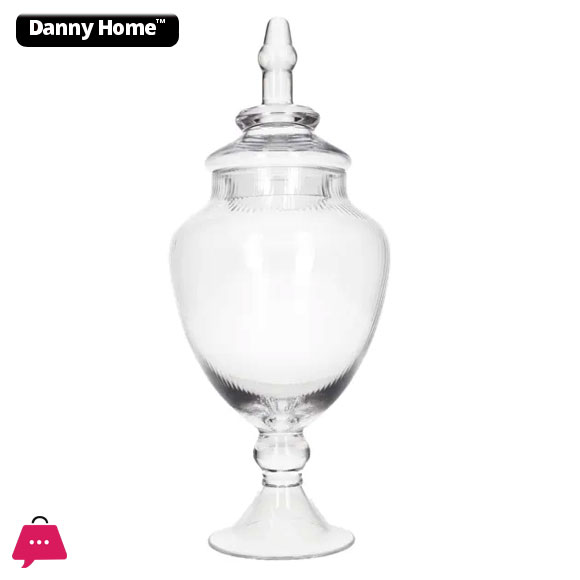 Danny Home Glass Cookie Jar 15.8cm