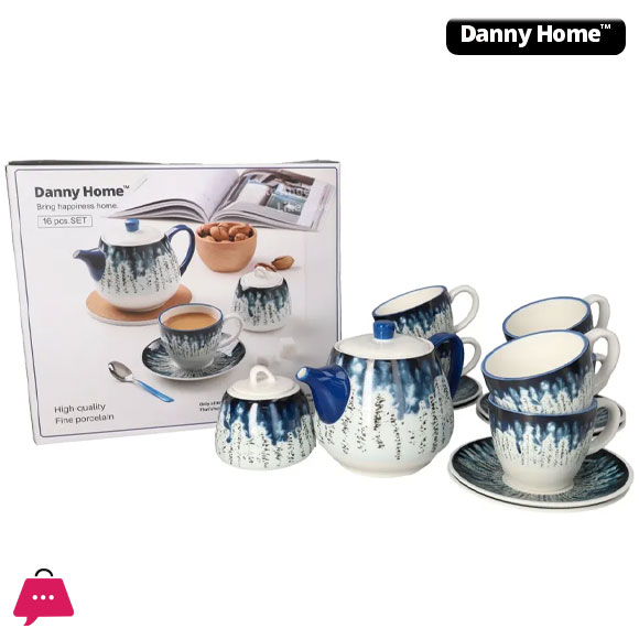 Danny Home Porcelain Tea Set 16Pcs