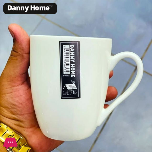 Danny Home White Ceramic Mug 350ml