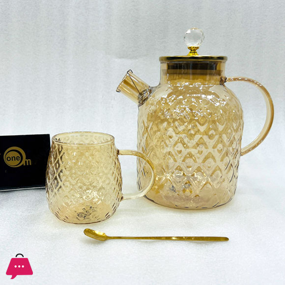 Diamond Glass Tea Set of 13