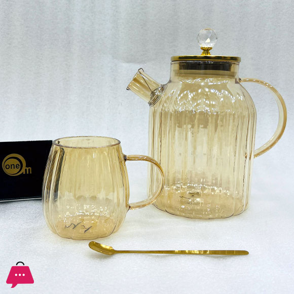Diamond Glass Tea Set of 13