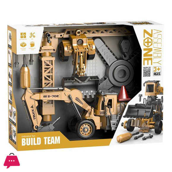 Diy Assembly Zone Machine Constructor with Screwdriver Set
