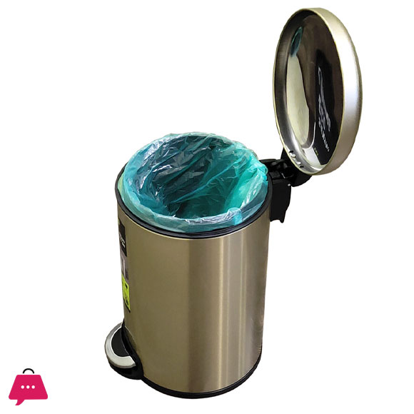 EKO Maggey Step Bin Stainless Steel in Pakistan