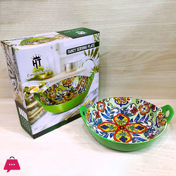 HT Ceramic Serving Dish 9 Inch