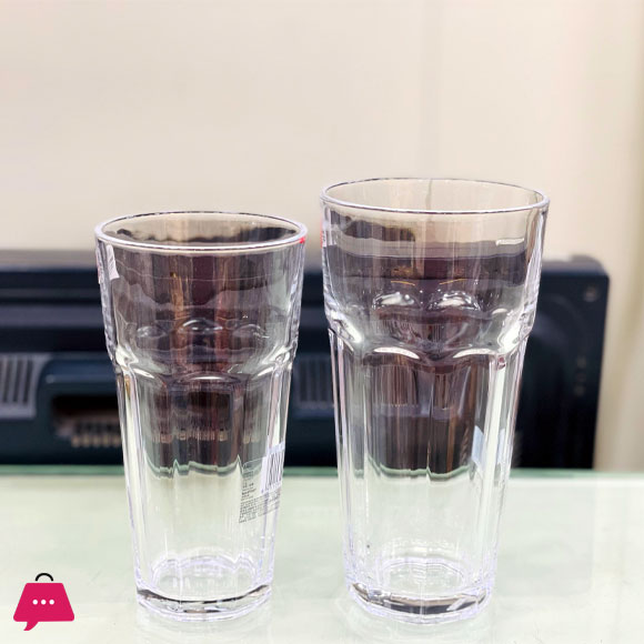 IKEA Shape Glass Soft Drink Glass for Daily Routine Set of 6