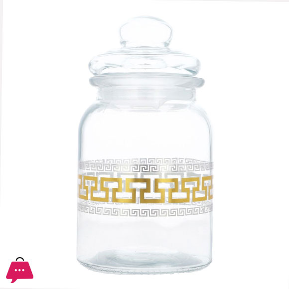 Kleeyo Stallion Airtight Glass Storage Jar
