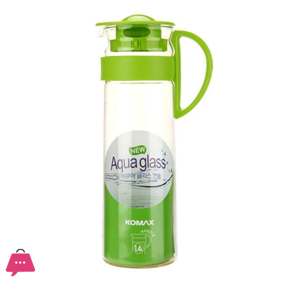 KOMAX JUG AQUA GLASS 1.4L