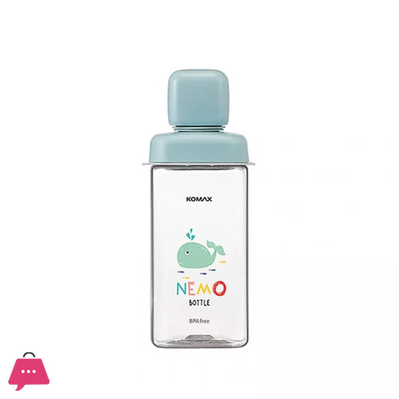 KOMAX NEMO W.BOT 430ML MINT WHALE