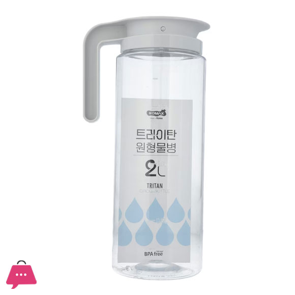 KOMAX TRITAN WATER JAR 2L GREY