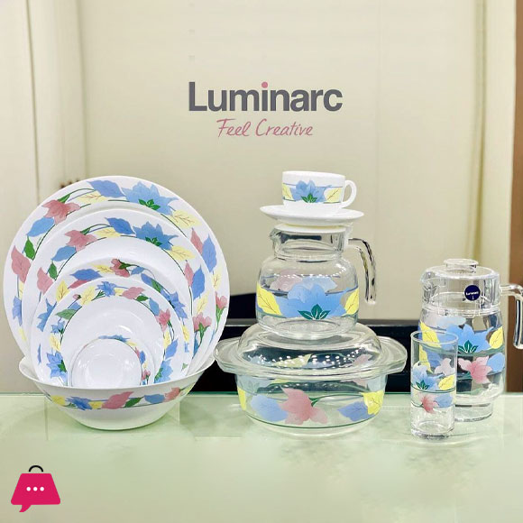 Luminarc Dinner Set 73 Piece UAE Made
