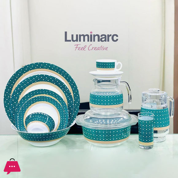 Luminarc Dinner Set 73 Piece UAE Made