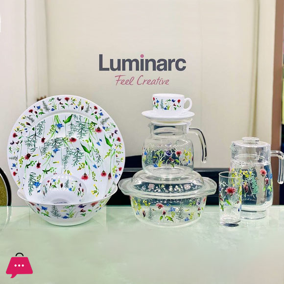 Luminarc Dinner Set 73 Piece UAE Made