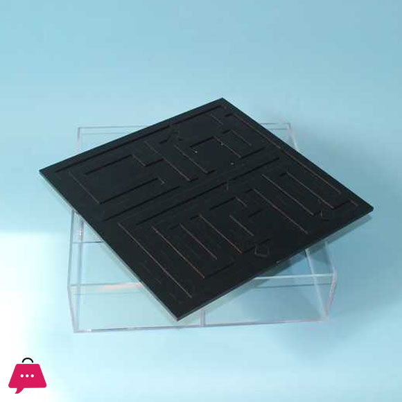 Luxury Ramadan Acrylic Box For Storage Sweets And Dates Ramadan Acrylic Gift Box