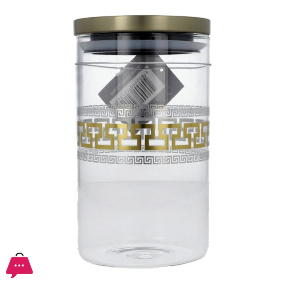 KLEEYO GLASS STORAGE JAR