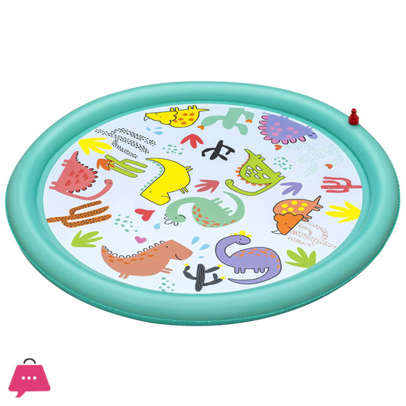 Bestway Spray Pad Desert Dino Splash Pad Water Toy for Kids 1.22 CM - 52698