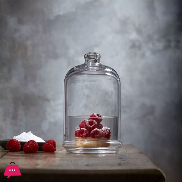 Pasabahce Mini Patisserie with Dome Cover Lid