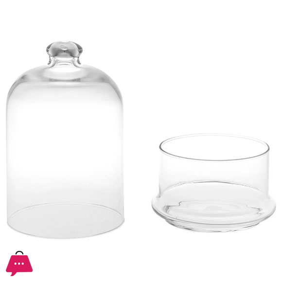Pasabahce Mini Patisserie with Dome Cover Lid