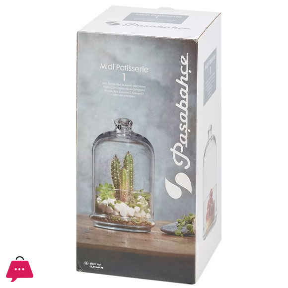 Pasabahce Mini Patisserie with Dome Cover Lid