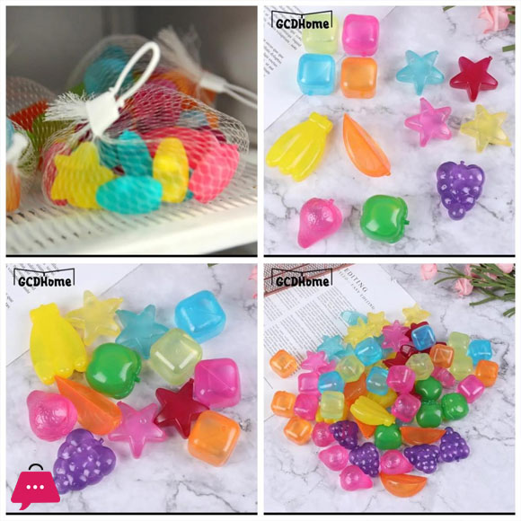 Reusable Ice Cubes - 40 Pcs