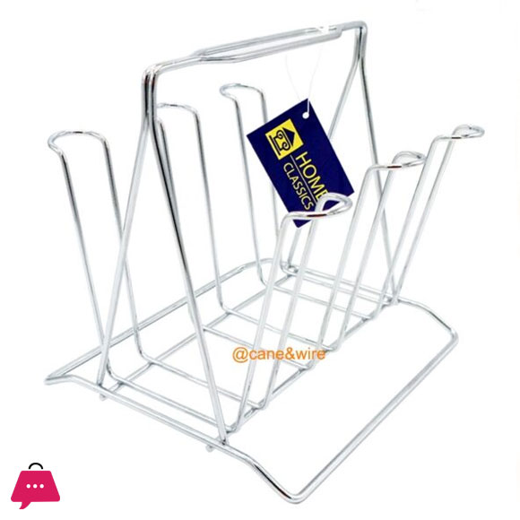 Stainless Steel Glass Stand