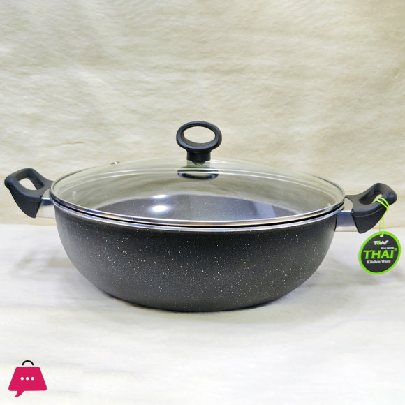 Thai Kitchen Ware Marble Coating Wok