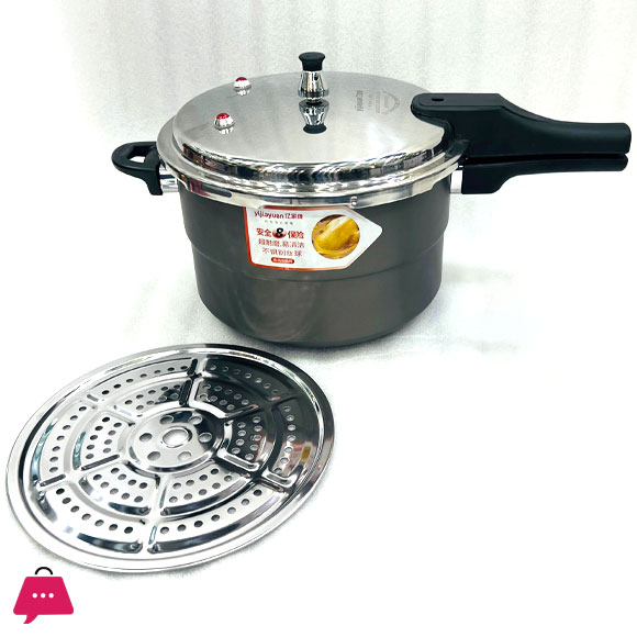 Yijiayuan Pressure Cooker with Steamer Kitchen Induction Nonstick Rapid Cooking Cooker with Steamer