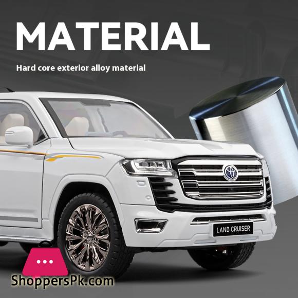 1:18 Toyota Land Cruiser LC300 SUV Alloy Car Diecast Model Childrens Toy Kids Gift Birthday Present For Boys Trendy Display