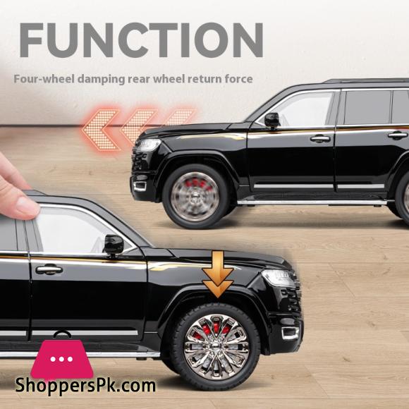 1:18 Toyota Land Cruiser LC300 SUV Alloy Car Diecast Model Childrens Toy Kids Gift Birthday Present For Boys Trendy Display