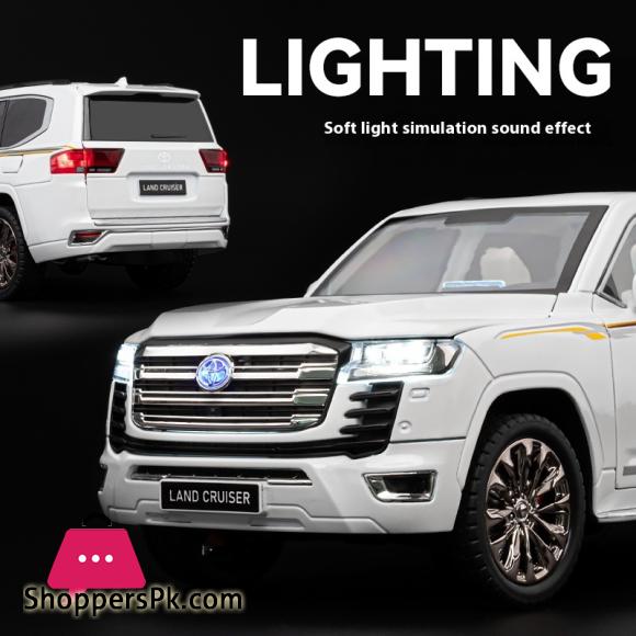 1:18 Toyota Land Cruiser LC300 SUV Alloy Car Diecast Model Childrens Toy Kids Gift Birthday Present For Boys Trendy Display