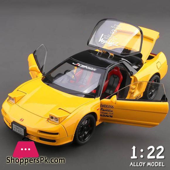 1:22 Honda Acura NSX NA1 Supercar Alloy Car Model Sound and Light
