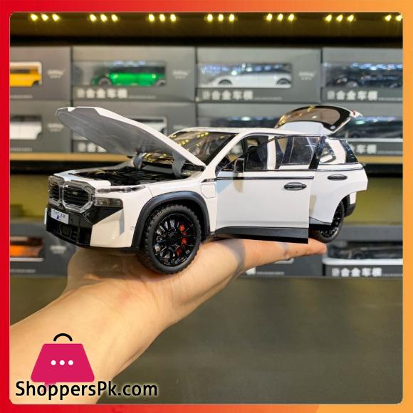 1:24 BMW XM Diecast Model Car Light Sound
