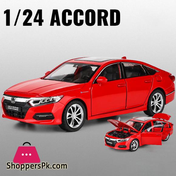 1:24 Honda Accord Alloy Die Cast Toy Car Model Sound and Light