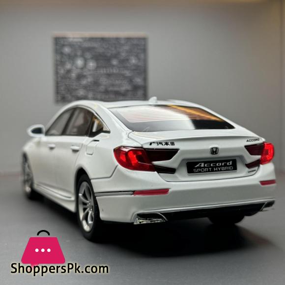 1:24 Honda Accord Alloy Die Cast Toy Car Model Sound and Light
