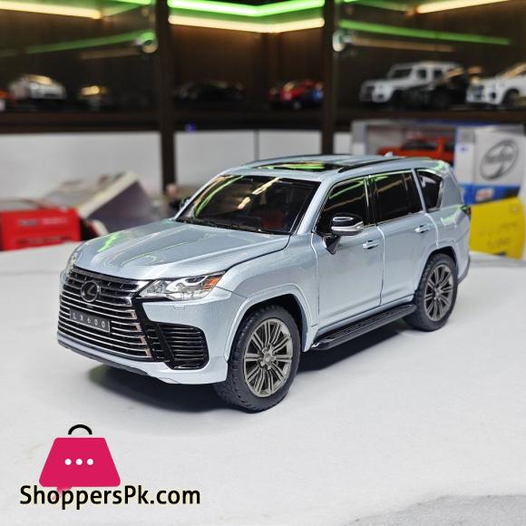 1:24 Scale Lexus LX600 Diecast Model Alloy Car lights & Sound