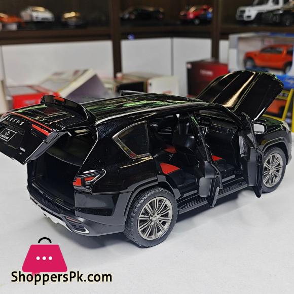 1:24 Scale Lexus LX600 Diecast Model Alloy Car lights & Sound