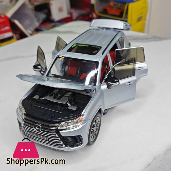 1:24 Scale Lexus LX600 Diecast Model Alloy Car lights & Sound