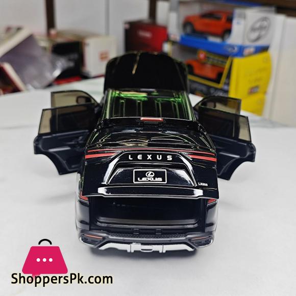 1:24 Scale Lexus LX600 Diecast Model Alloy Car lights & Sound
