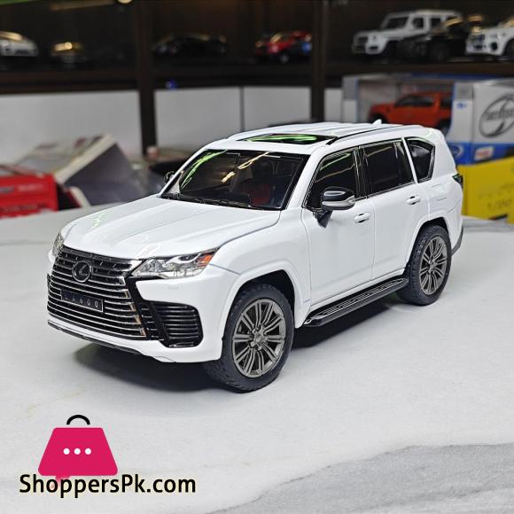 1:24 Scale Lexus LX600 Diecast Model Alloy Car lights & Sound