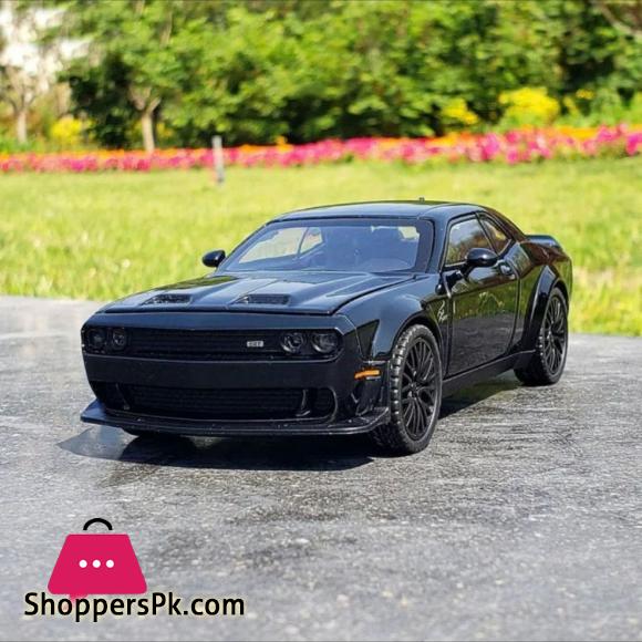 1:32 Alloy Dodge Challenger SRT Musle Car Model Diecast Metal Sports Car Model