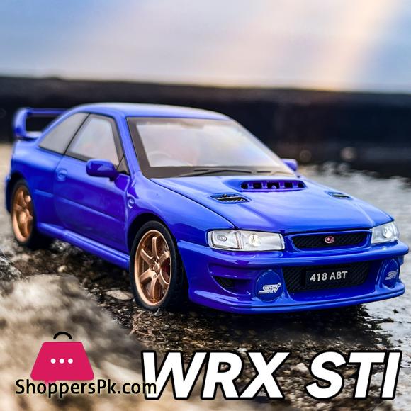 1:32 Subaru Impreza STI WRX Alloy Model Car Toy Diecasts Metal Casting Sound and Light Car