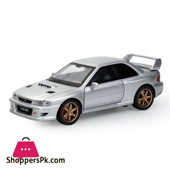 1:32 Subaru Impreza STI WRX Alloy Model Car Toy Diecasts Metal Casting Sound and Light Car