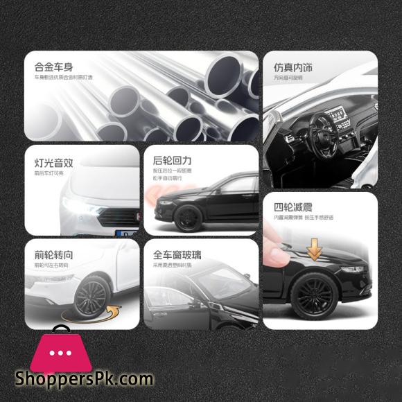 1:32 Honda Accord Alloy Muscle Car Model Sound and Light